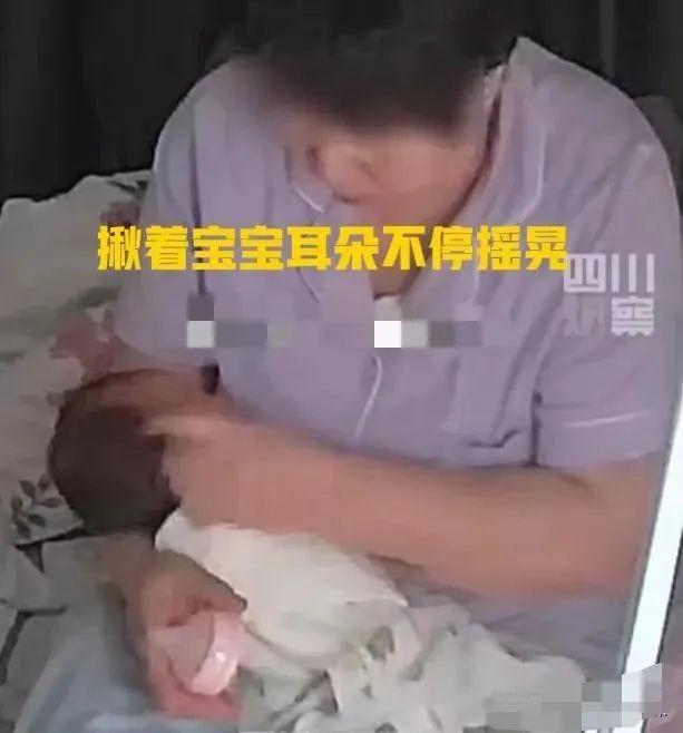 太坏了！辽宁沈阳月嫂趁宝妈去上厕所直接拔掉奶嘴给出生仅9天的多米体育婴儿强行灌奶被发现后月嫂还死鸭子嘴硬不承认(图3)